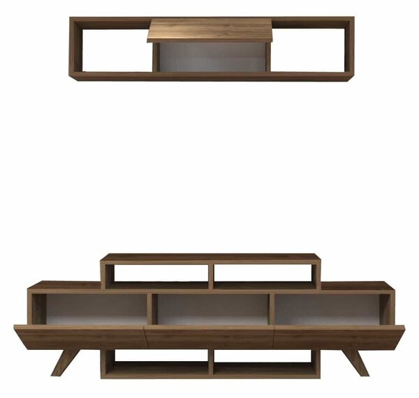 Mobilier living 505CRL1921, nuc, PAL melaminat, 2 piese