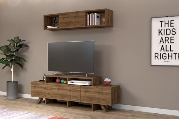 Mobilier living 505CRL1921, nuc, PAL melaminat, 2 piese