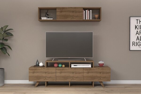 Mobilier living 505CRL1921, nuc, PAL melaminat, 2 piese