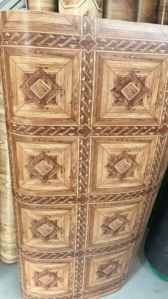 Covorul PVC linoleum Legend, Latimi 1 m, 1.5 m, 2 m si 2,5 m, Maro, Suport Pasla 1.5 x 4 m
