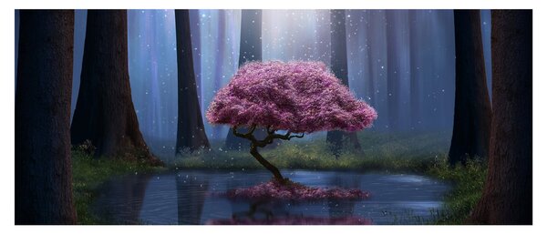Tablou - Noapte magică (120x50 cm)
