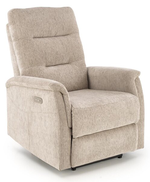 Fotoliu recliner Houston 1782, Bej, Tapiterie, 105x80x90cm, 39.6 kg