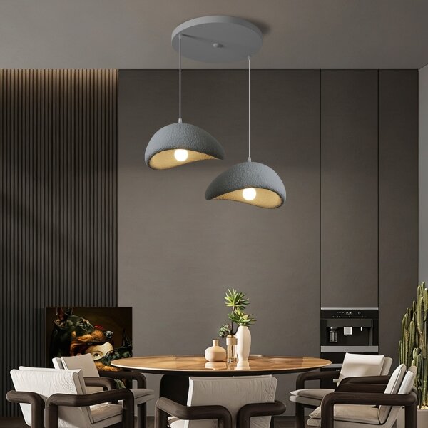 BRILAGI - Lustră pe cablu WABI SABI 2xE27/60W/230V gri