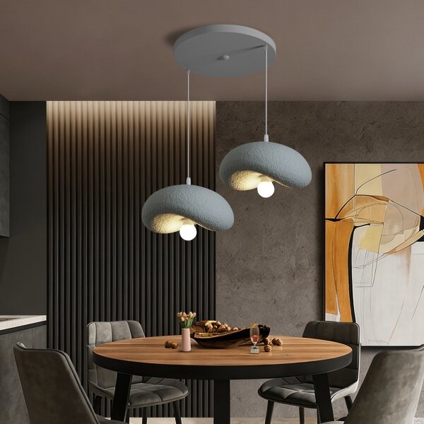 BRILAGI - Lustră pe cablu WABI SABI 2xE27/60W/230V gri