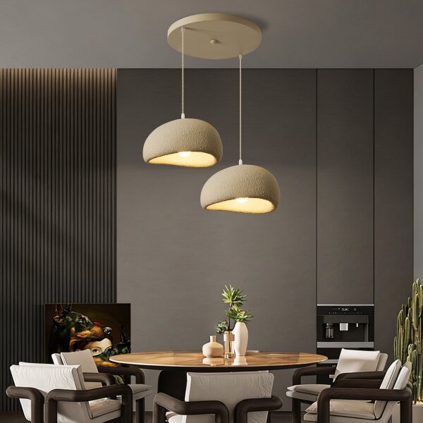 BRILAGI - Lustru pe cablu WABI SABI 2xE27/60W/230V alb