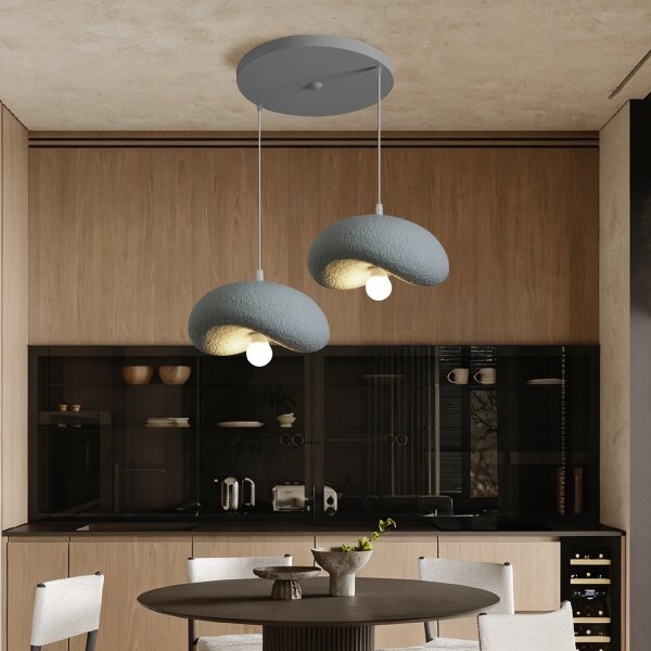 BRILAGI - Lustră pe cablu WABI SABI 2xE27/60W/230V gri