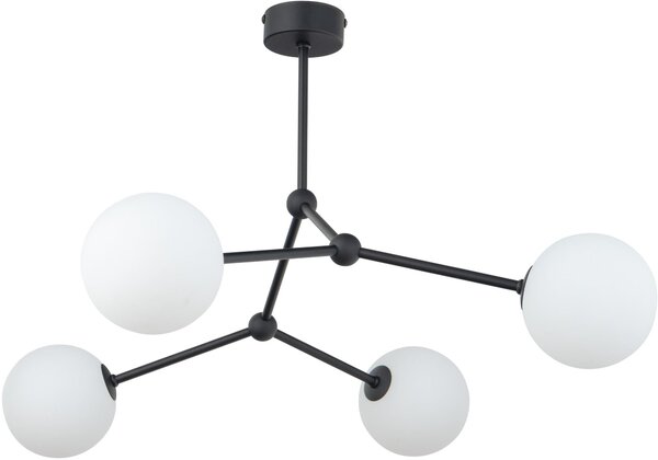 TK Lighting Fairy lampă de tavan 4x6 W alb-negru 4855