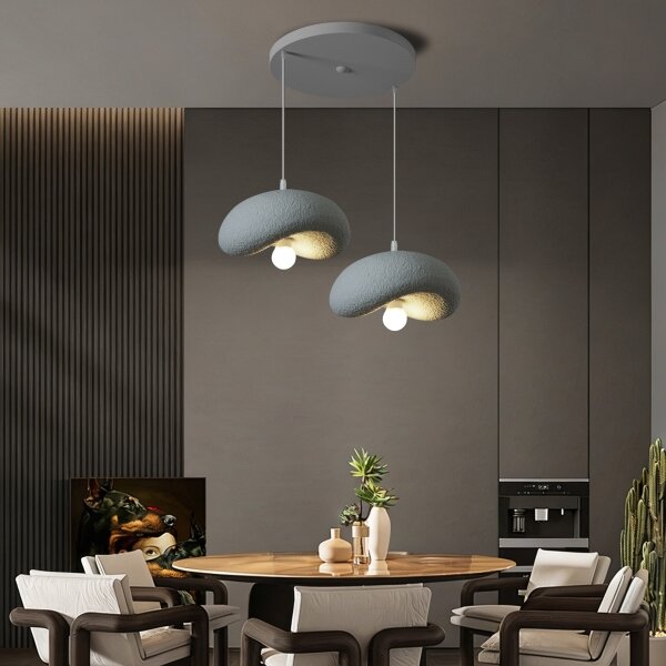 BRILAGI - Lustră pe cablu WABI SABI 2xE27/60W/230V gri