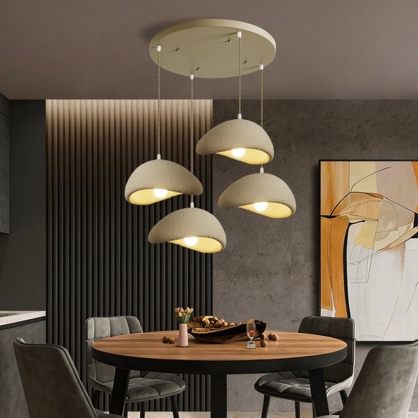 BRILAGI - Candelabru pe cablu WABI SABI 4xE27/60W/230V bej