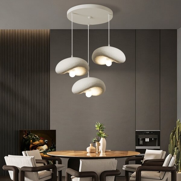 BRILAGI - Lustru suspendat pe cablu WABI SABI 3xE27/60W/230V alb