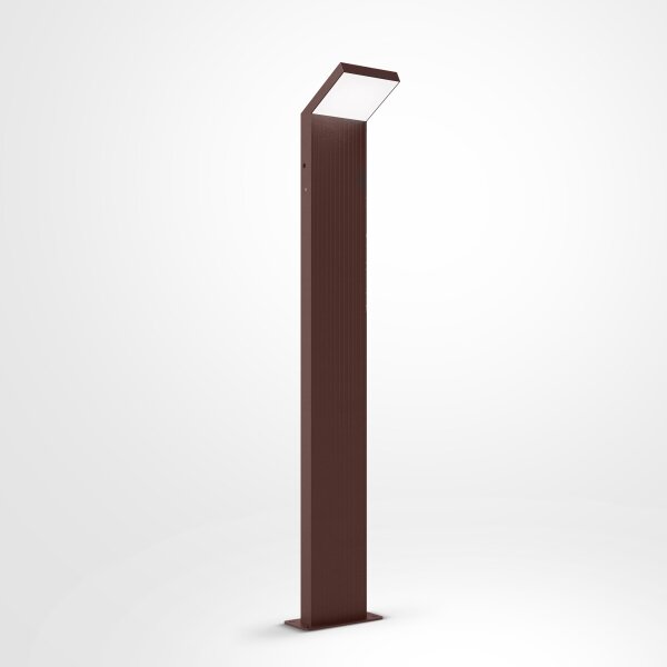 BRILAGI - Lampă LED de exterior RIANO LED/8W/230V maro IP65 80 cm