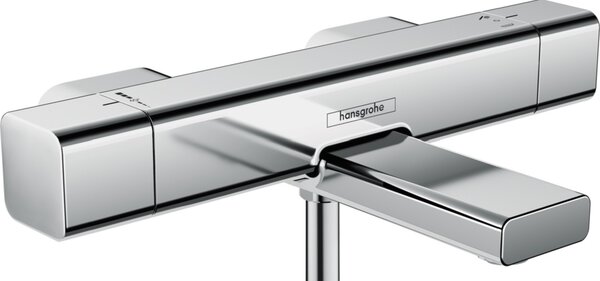 Hansgrohe Ecostat baterie cadă-duș perete cu termostat crom 15774000