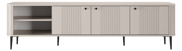 Comodă TV Vesper 3D 187 cm - cașmir / picioare negre