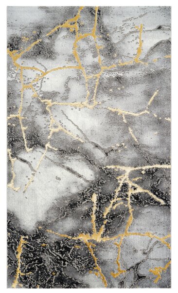 Covor Modern Living , Dormitor Dreptunghiular Marmara D636R Gri Gold (Alege dimensiunea: 100 x 200)