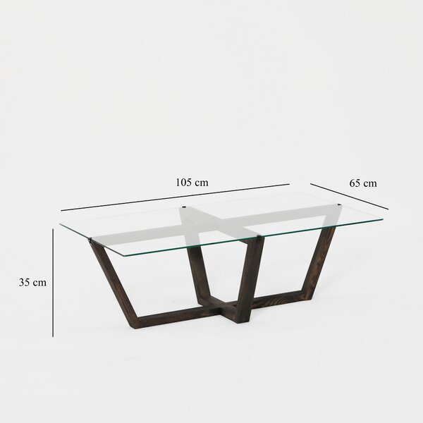 Măsuţă de cafea, Hanah Home, Culoare: Antracit