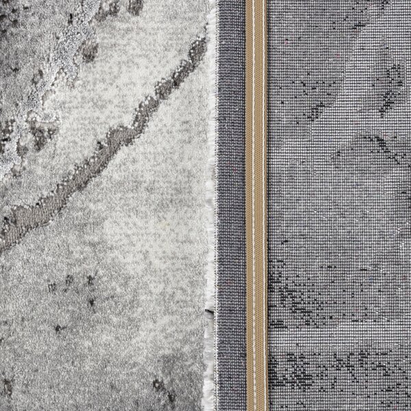 Covor Modern Living , Dormitor Dreptunghiular Marmara D636R Gri (Alege dimensiunea: 100 x 200)
