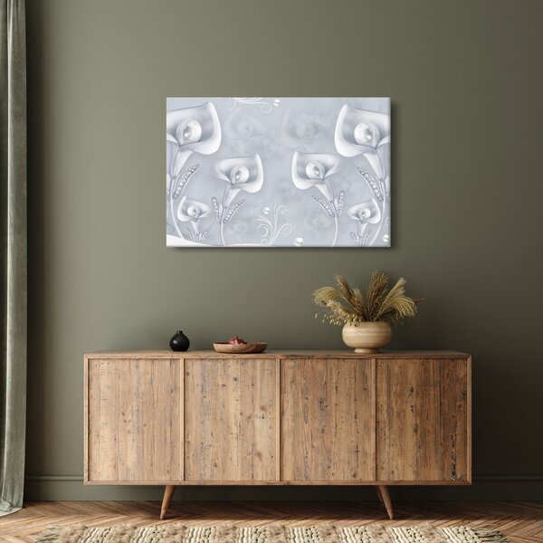 Tablou - Flori de perle (90x60 cm)