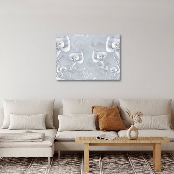Tablou - Flori de perle (70x50 cm)