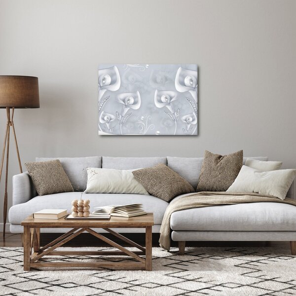 Tablou - Flori de perle (70x50 cm)