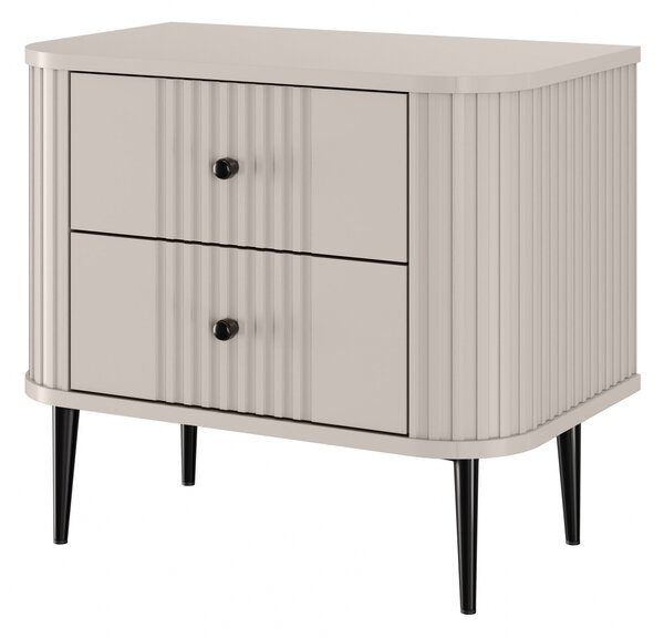 Set noptiere Vesper 56 cm - cașmir / picioare negre