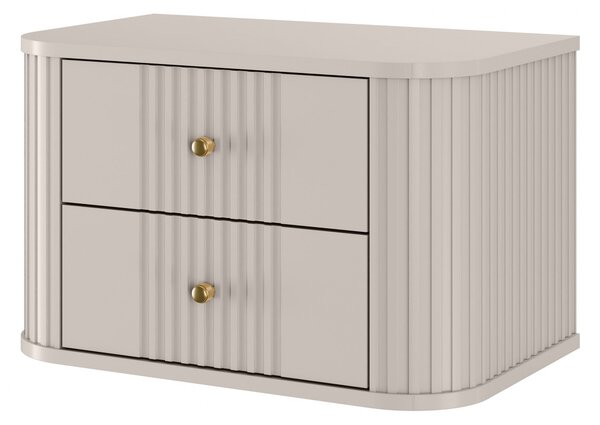 Set noptiere Vesper 56 cm de perete - cașmir / mânere aurii