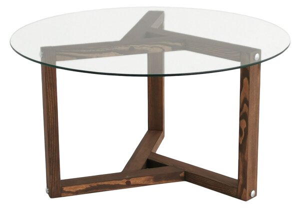 Măsuţă de cafea, Hanah Home, Culoare: Nuc
