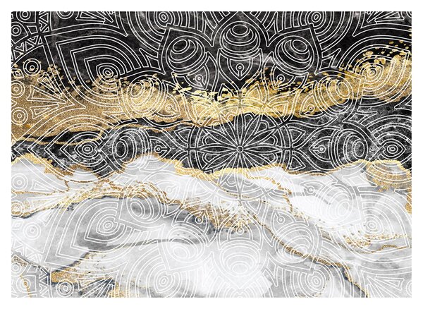 Tablou - Mandala în marmură (70x50 cm)