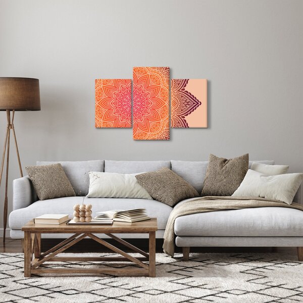 Tablou - Mandala artă (90x60 cm)