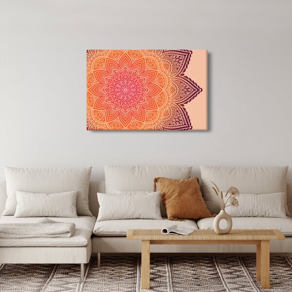 Tablou - Mandala artă (90x60 cm)