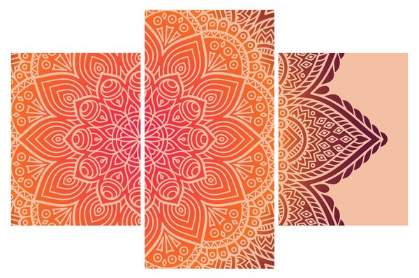 Tablou - Mandala artă (90x60 cm)