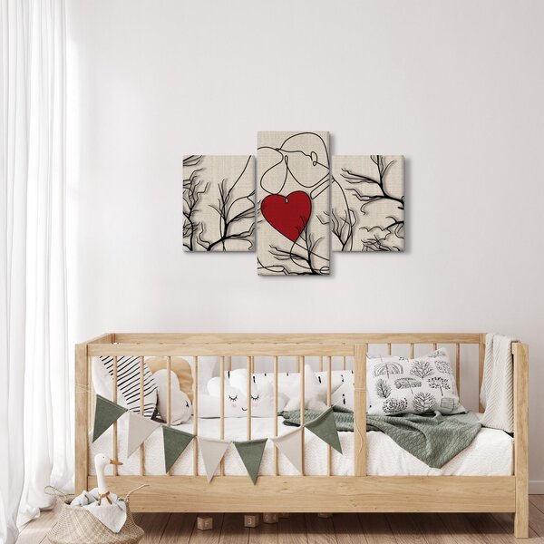 Tablou - Pereche îndrăgostită (90x60 cm)
