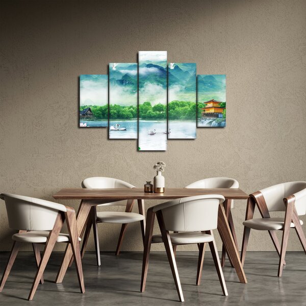 Tablou - Peisaj de vis (150x105 cm)