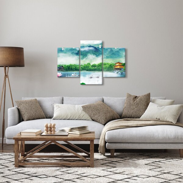 Tablou - Peisaj de vis (90x60 cm)