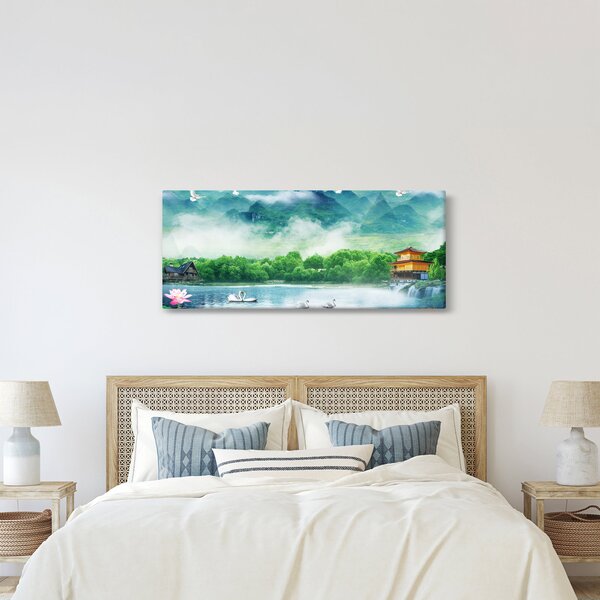Tablou - Peisaj de vis (120x50 cm)