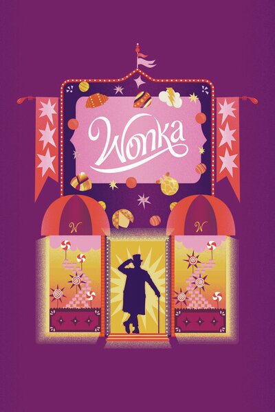 Poster de artă Wonka - Candy Store, (26.7 x 40 cm)