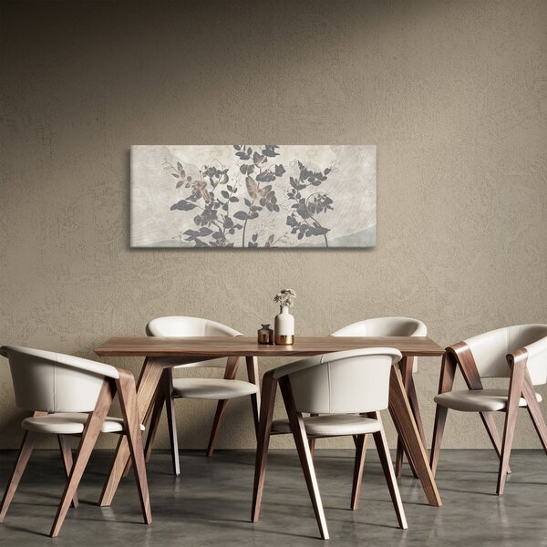 Tablou - Frunze texturate (120x50 cm)