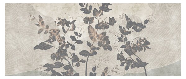 Tablou - Frunze texturate (120x50 cm)