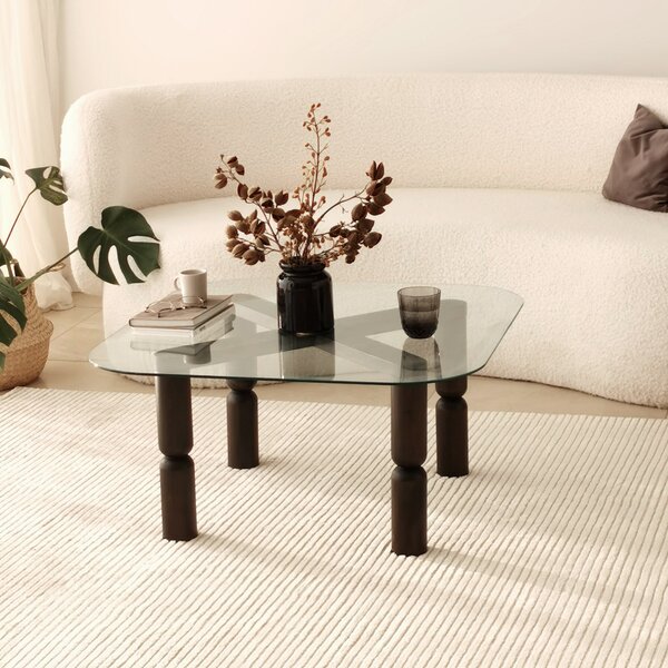 Măsuţă de cafea, Hanah Home, Culoare: Antracit