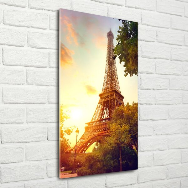 Tablou sticlă Turnul Eiffel din Paris