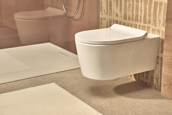Hansgrohe EluPura S vas wc agăţat fără margine cu spălare turbionară alb 62024450
