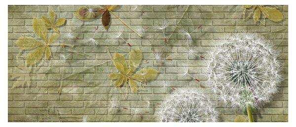 Tablou - Păpădii suflate de vânt (120x50 cm)