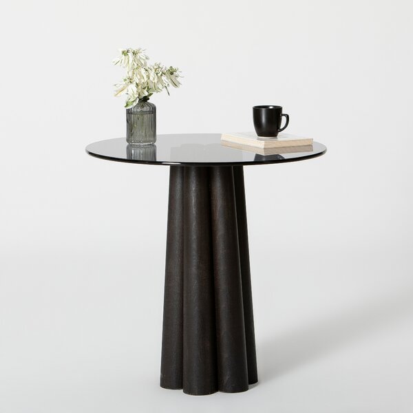 Măsuţă de cafea, Hanah Home, Culoare: Gri închis Negru