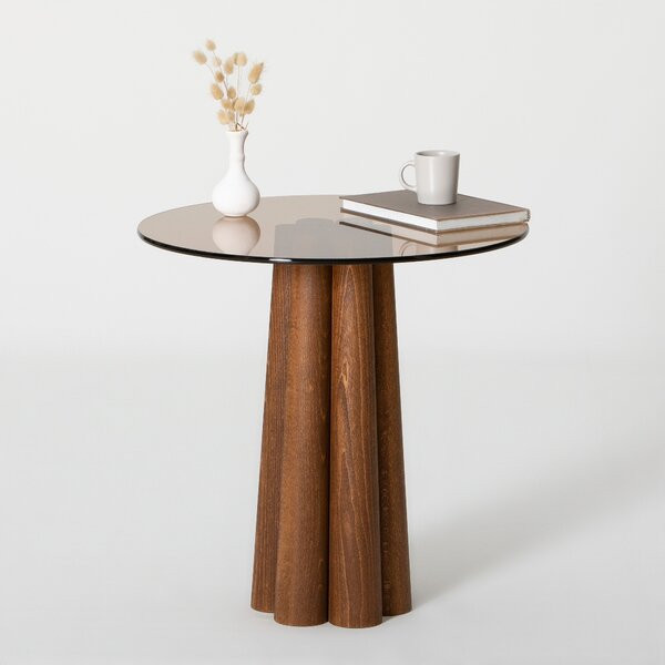 Măsuţă de cafea, Hanah Home, Culoare: Bronz Nuc
