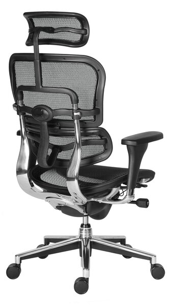 Scaun de birou - ERGOHUMAN2 PDH ULTRA BLACK FRAME W09-01+ALU BASE - precomanda 7-12 zile