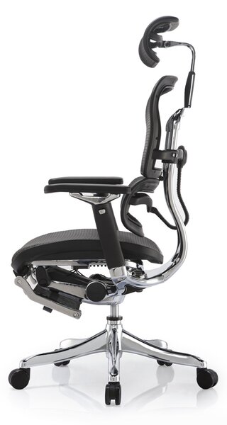 Scaun de birou - ERGOHUMAN2 PDH ULTRA BLACK FRAME W09-01+ALU BASE - precomanda 7-12 zile