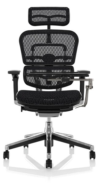 Scaun de birou - ERGOHUMAN2 PDH ULTRA BLACK FRAME W09-01+ALU BASE - precomanda 7-12 zile