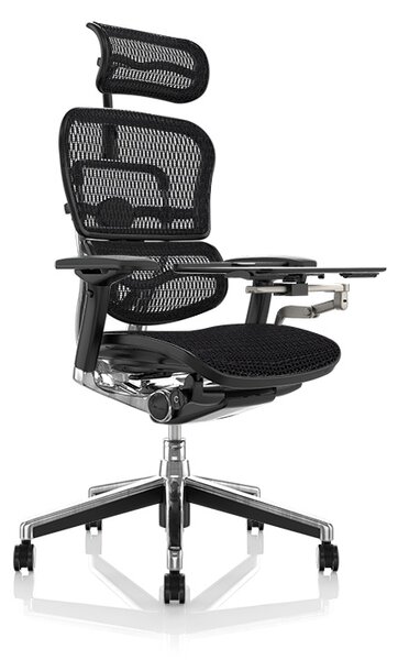 Scaun de birou - ERGOHUMAN2 PDH ULTRA BLACK FRAME W09-01+ALU BASE - precomanda 7-12 zile