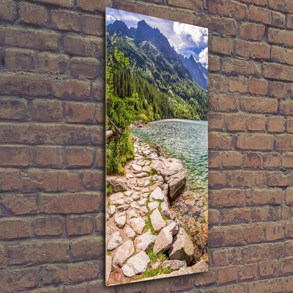 Tablou Printat Pe Sticlă Marine ochi Tatry