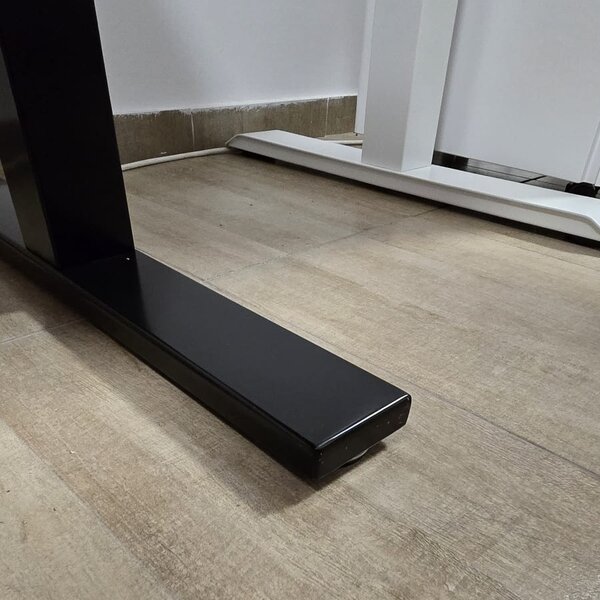Birou reglabil pe inaltime TerrA9 Performance BLACK- 2 motoare marca Timotion + aplicatie bluetooth, CADRU NEGRU
