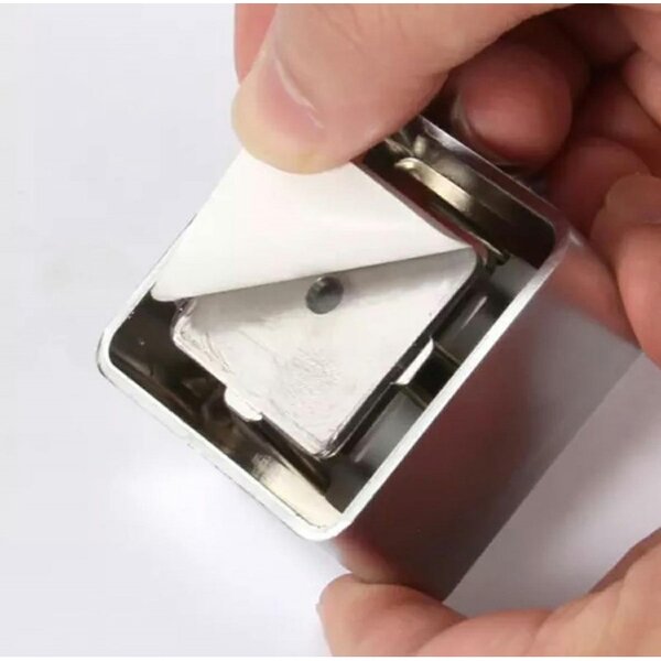 Umeras perete autoadeziv, plastic/silicon, 22g, 4,5 x 4,5 x 2,5cm, gri